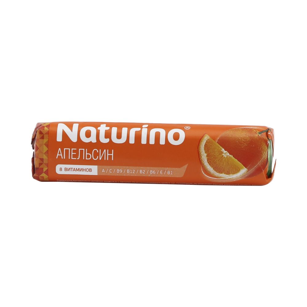 Натурино паст. витамины/сок апельсина 36,4г