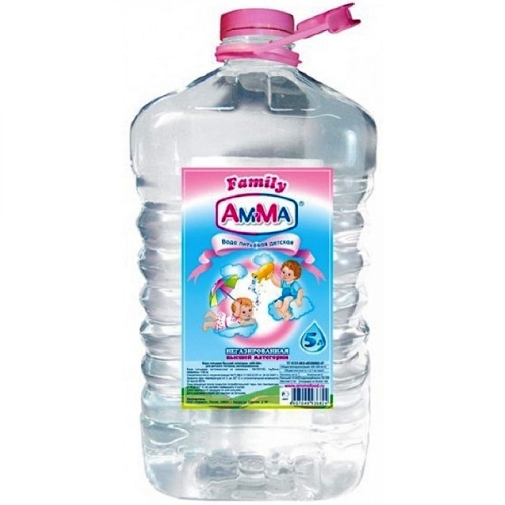 Амма вода питьевая детская 5л