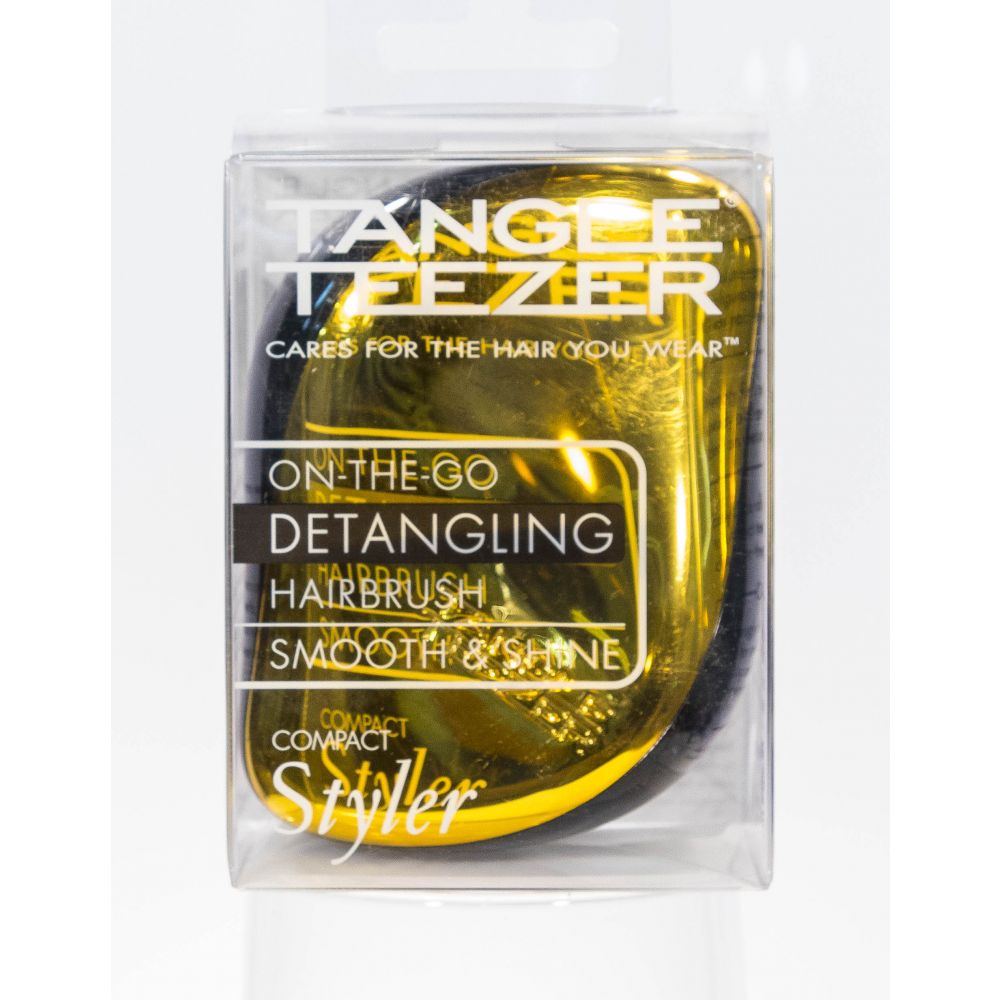 Тангл Тизер Расческа для волос Compact Styler Bronze Chrome 