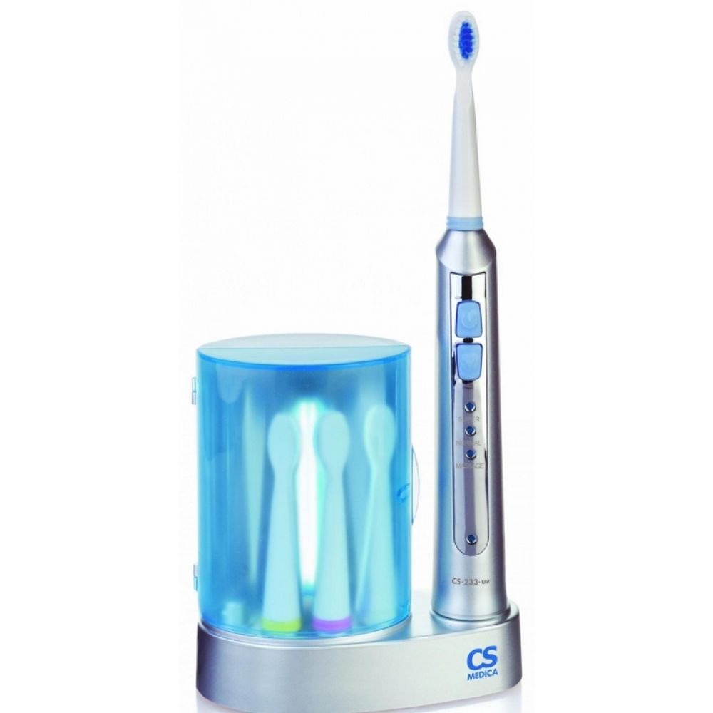 СиЭс Медика щетка зубная электр. звуковая CS-233-UV+зарядное устр-во