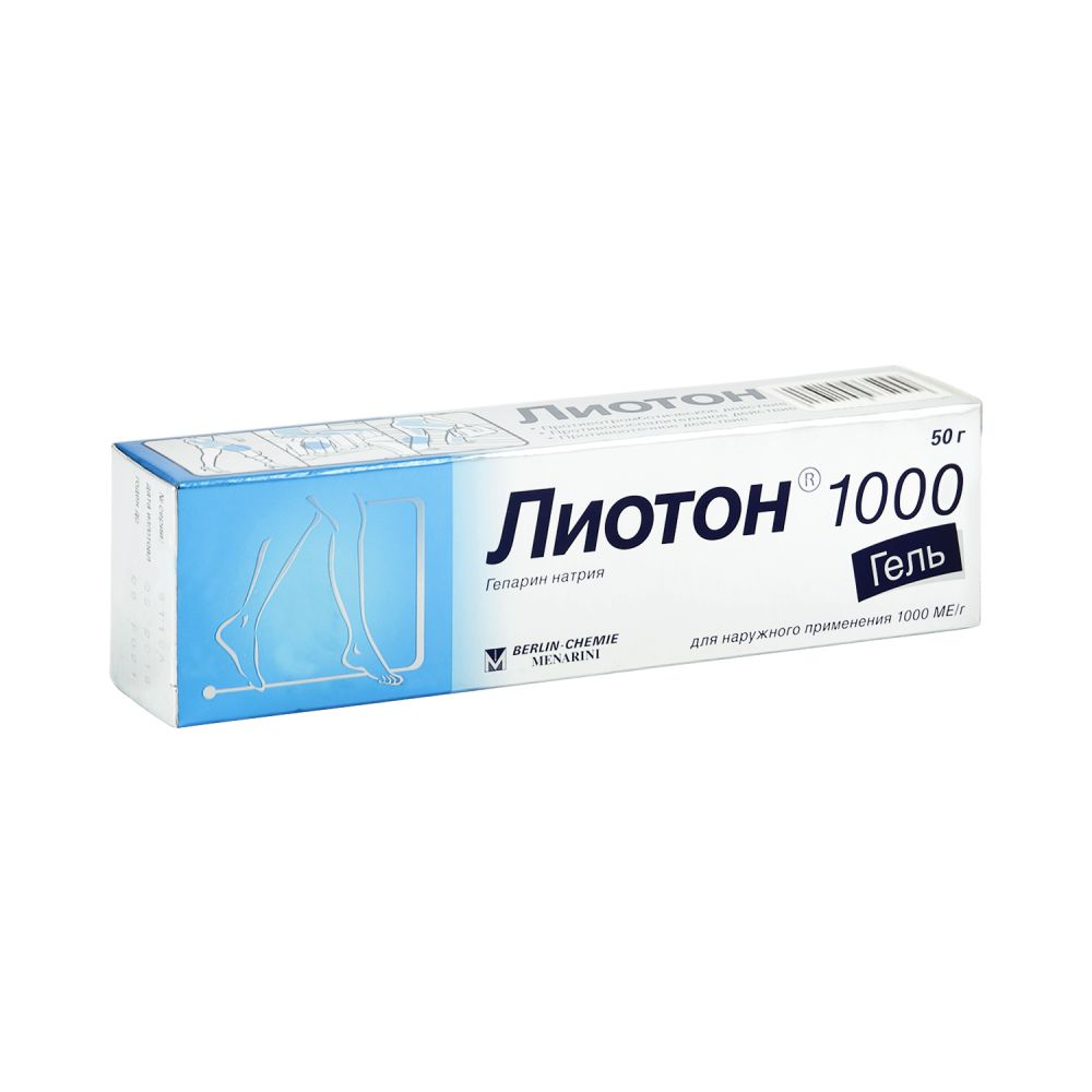 Лиотон 1000 гель 50г