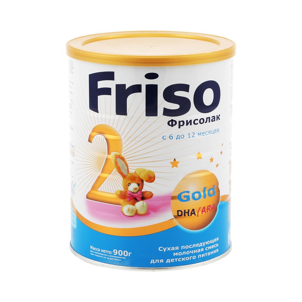 Фрисо смесь молочная Фрисoлак 2 Голд от 6 до 12мес. 900г