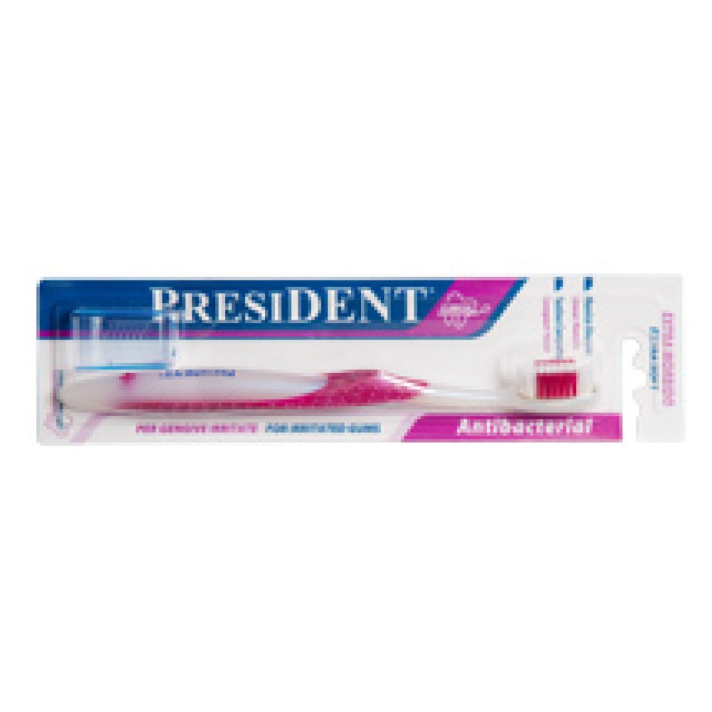 ПрезиДент щетка зубная Антибактериал 4903
