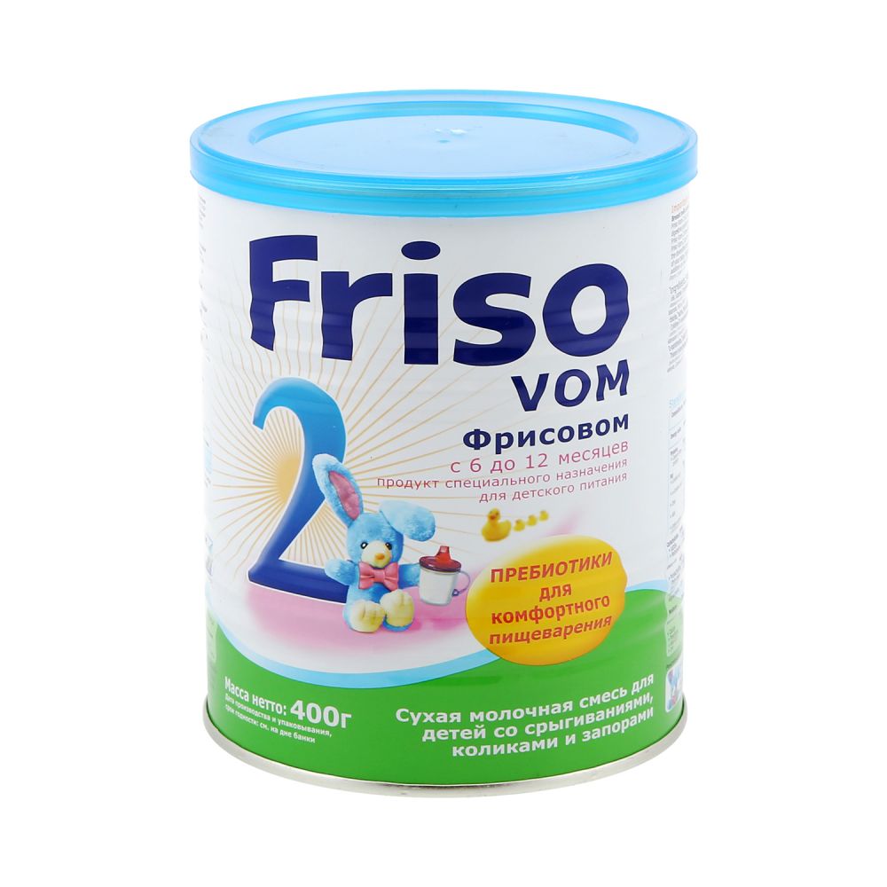 Фрисо смесь молочная Фрисoвом 2 пребиотики от 6мес. 400г