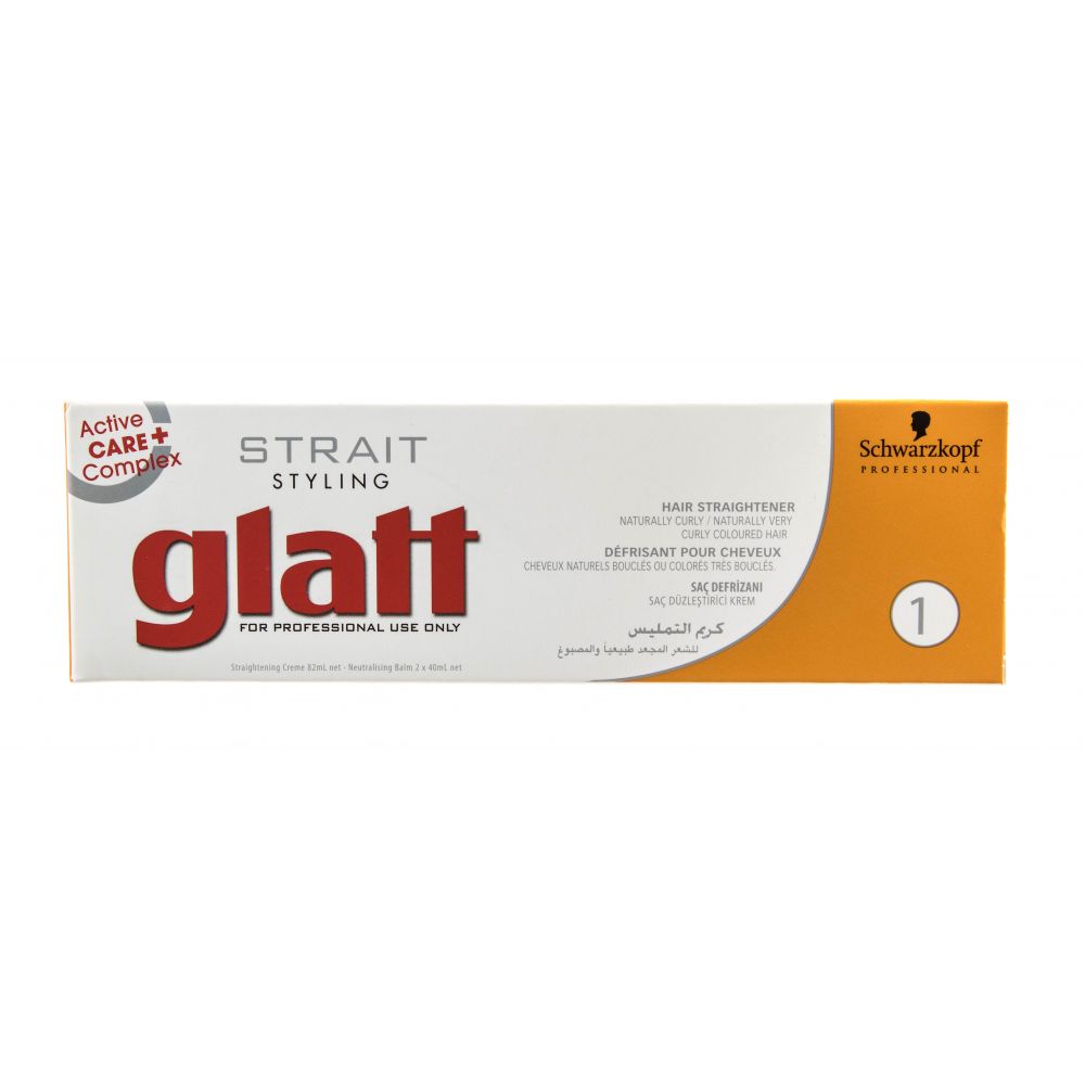Шварцкопф Профессионал Средство Strait Styling Glatt для перманентного выпрямления сильно вьющихся волос 80х40х40мл