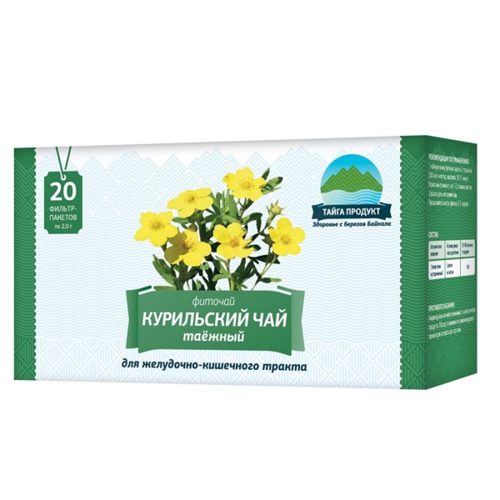 Тайга-Продукт фиточай Курильский чай таежный ф/п 1,5г №20