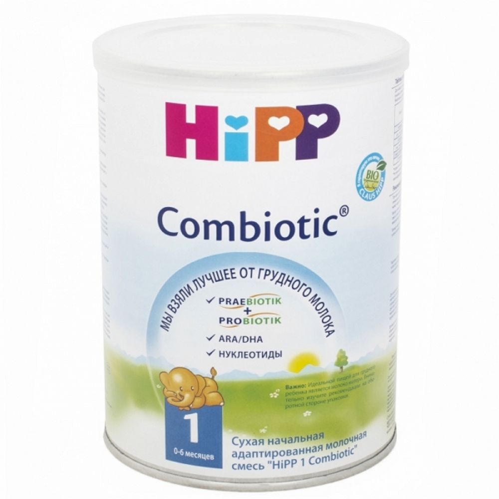 Хипп смесь молочная 1 Комбиотик от 0 до 6мес. 800г