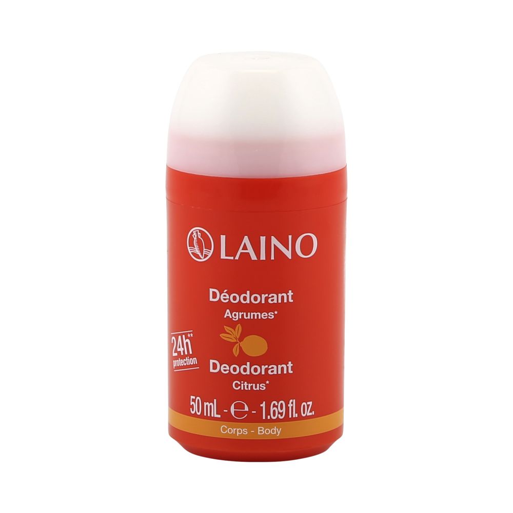 Лэно дезодорант-ролик Цитрус освежающий с каолином 50мл