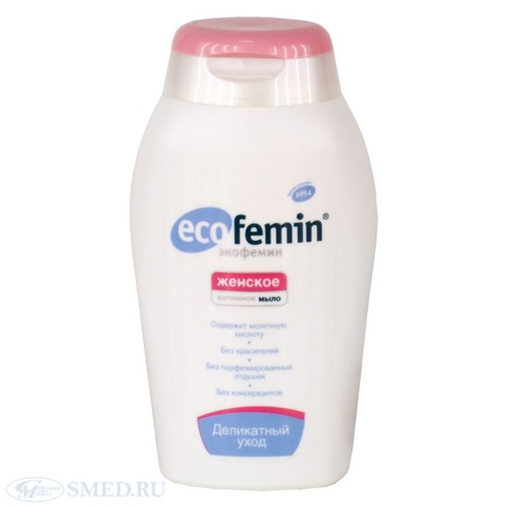 Экофемин мыло д/интимной гигиены 200мл