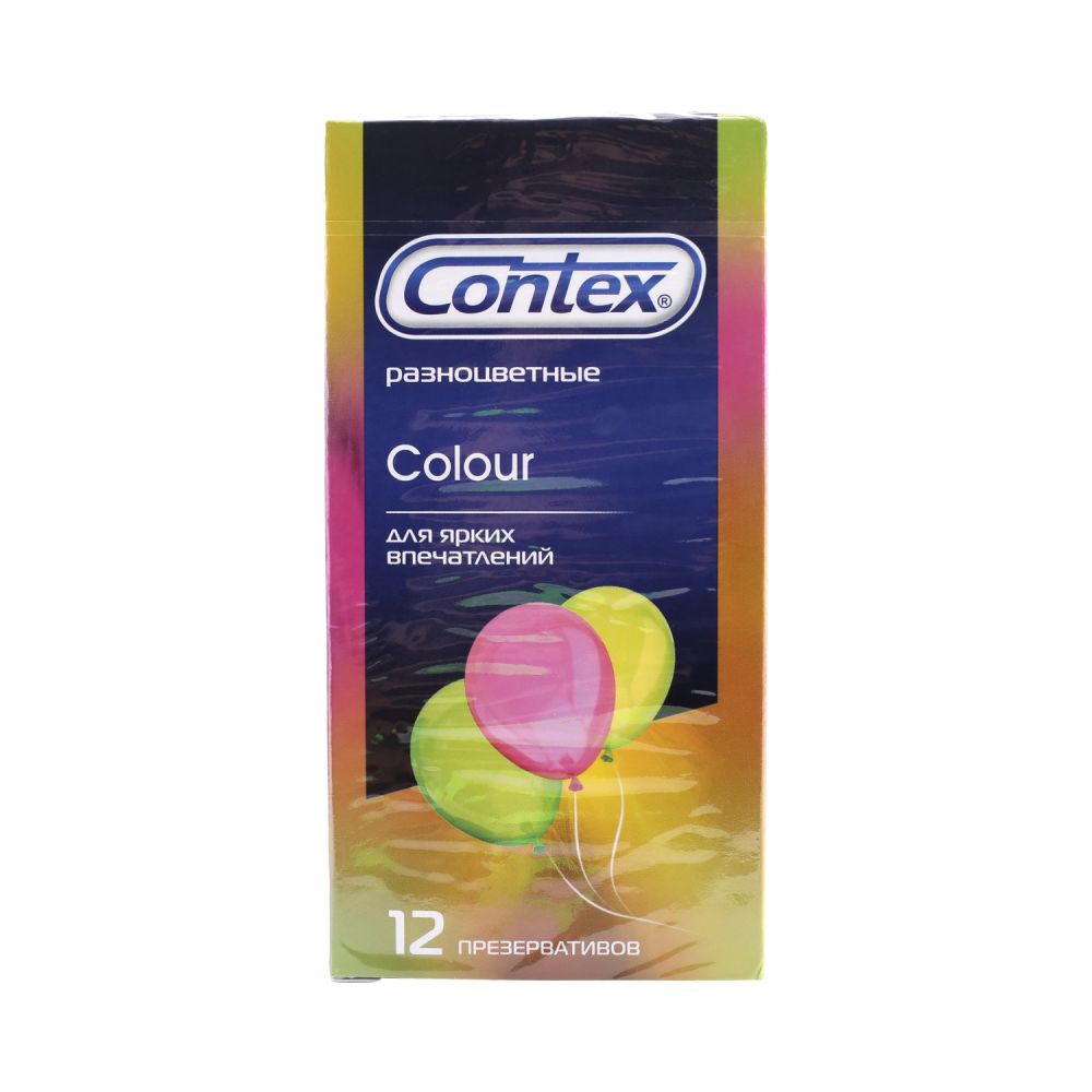 Контекс презервативы Колор №12