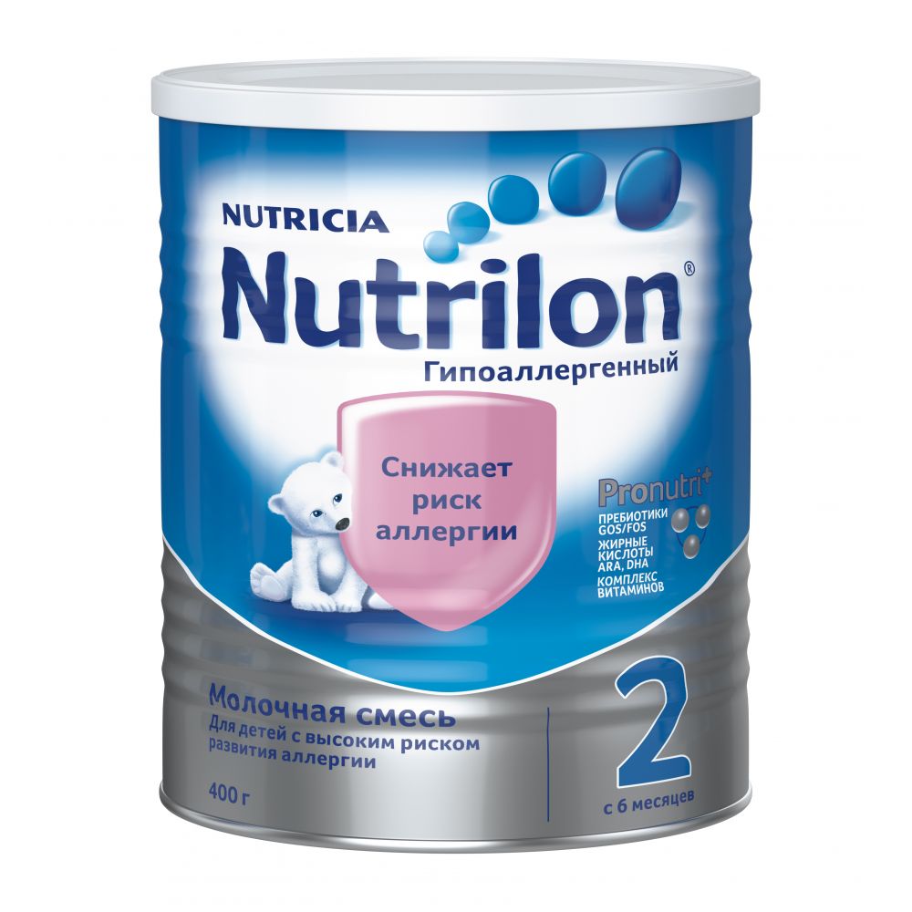 Нутрилон смесь молочная Нутрилoн 2 гипоаллергенная 400г