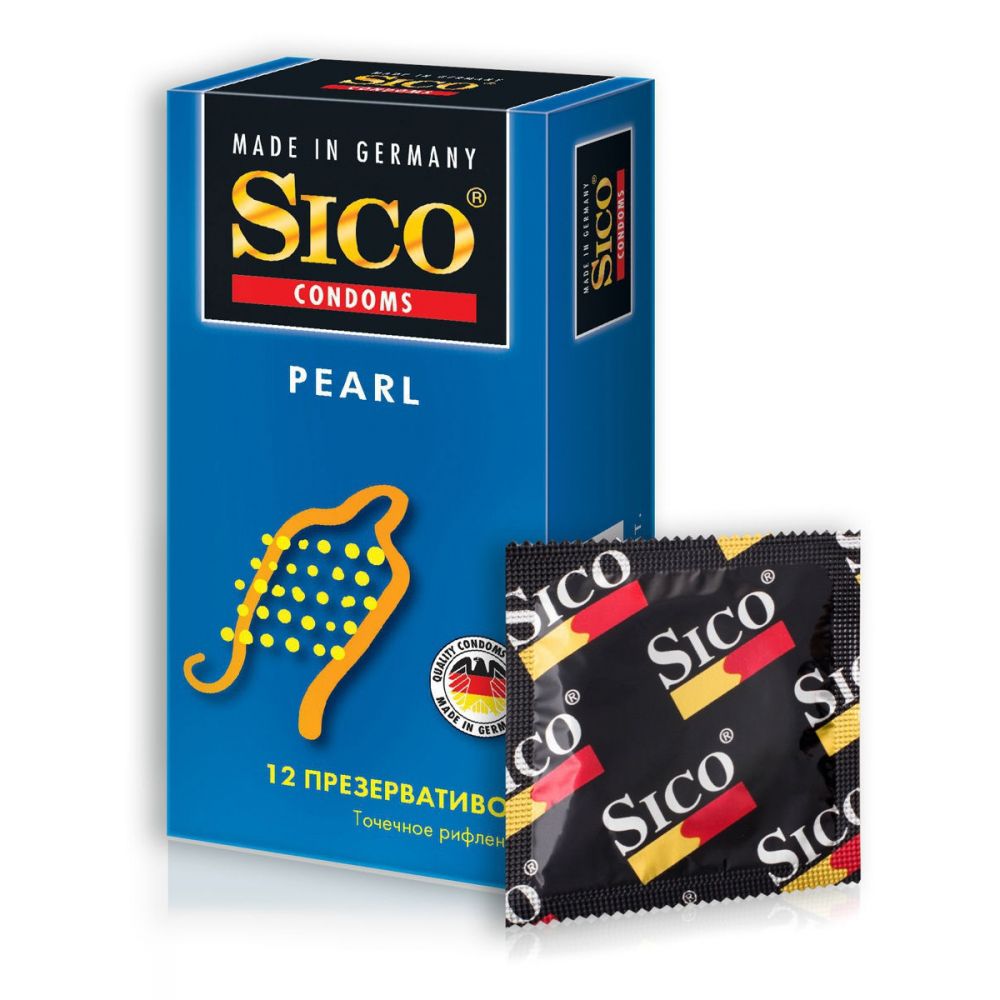 Сико презервативы Перл точечное рифление №12