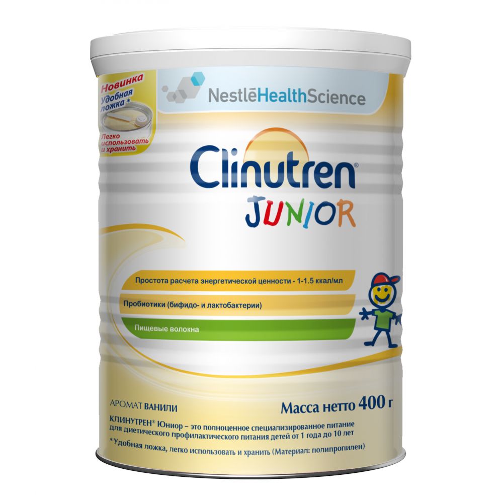 Клинутрен Юниор специализированный пищевой продукт от 1 до 10 лет 400г