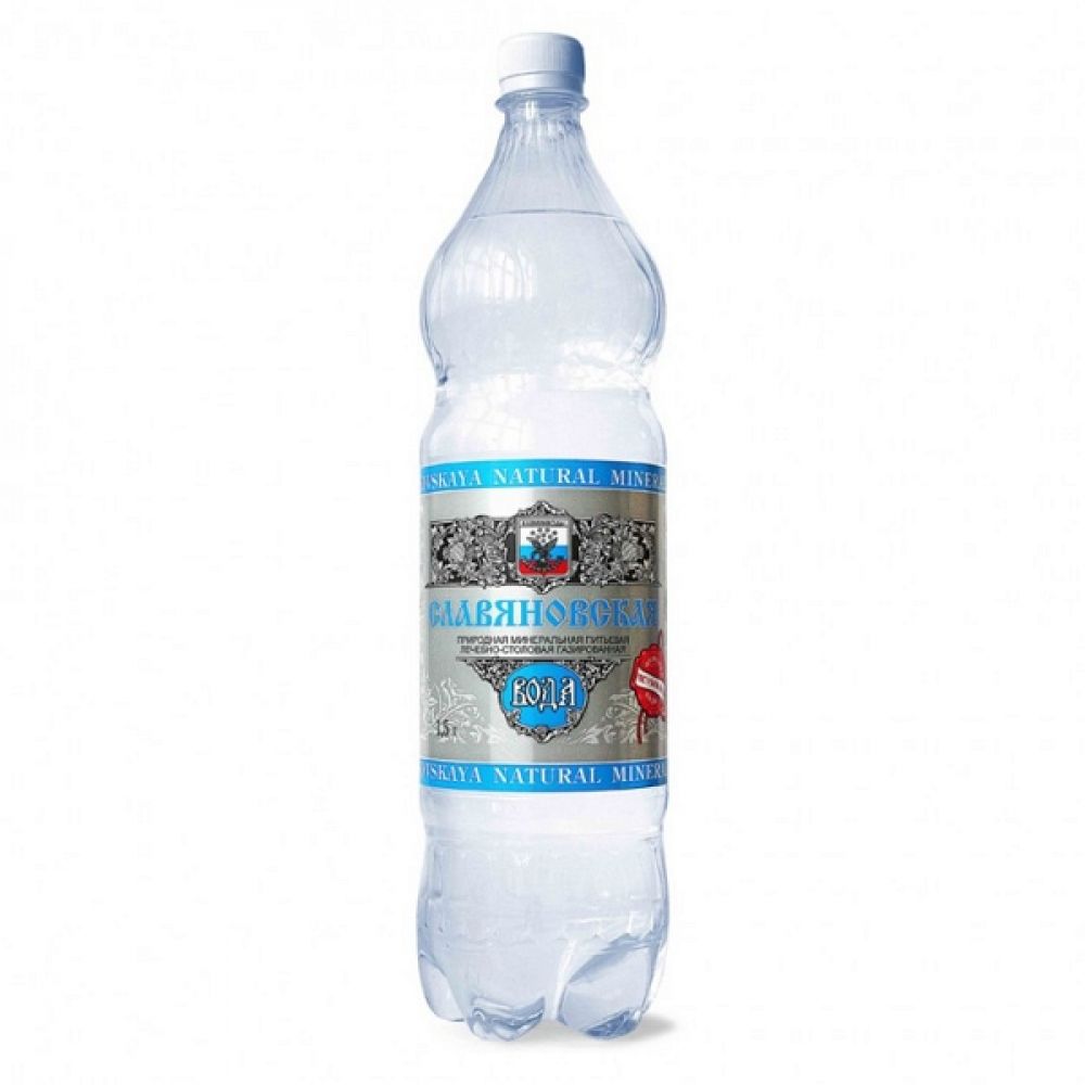 Славяновская вода минеральная ПЭТ 1,5л