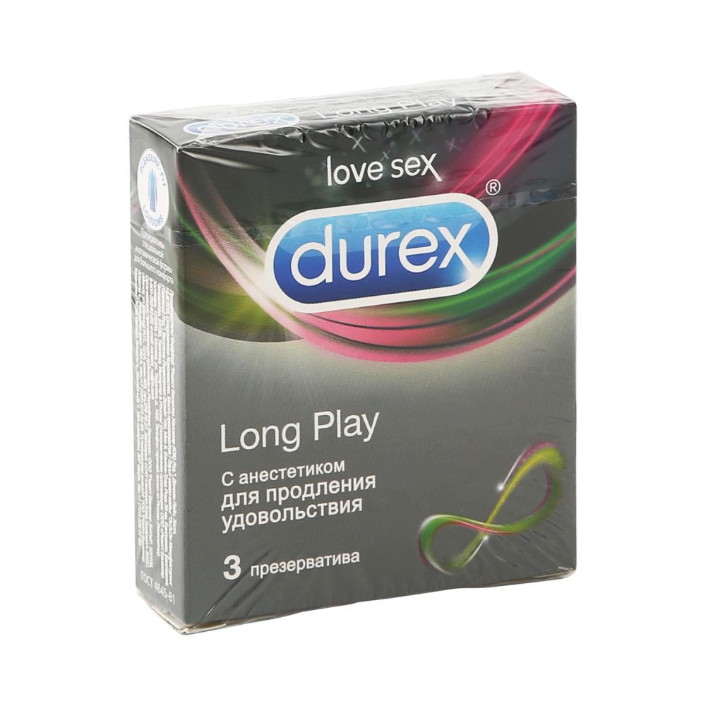 Дюрекс презервативы Лонг Плей №3