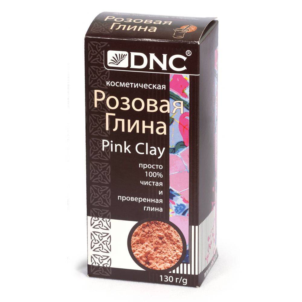ДНЦ глина косметическая розовая 130г