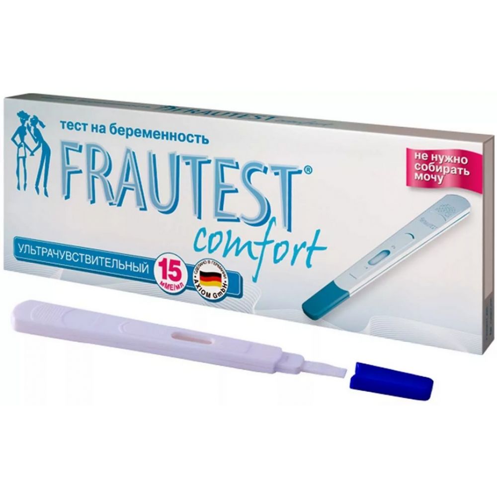 Фраутест Комфорт тест д/опред.беременности кассета с колпачком
