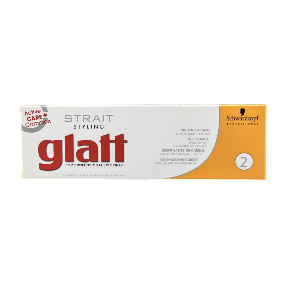 Шварцкопф Профессионал Средство Strait Styling Glatt для перманентного выпрямления окрашенных и/или пористых волос 80х40х40