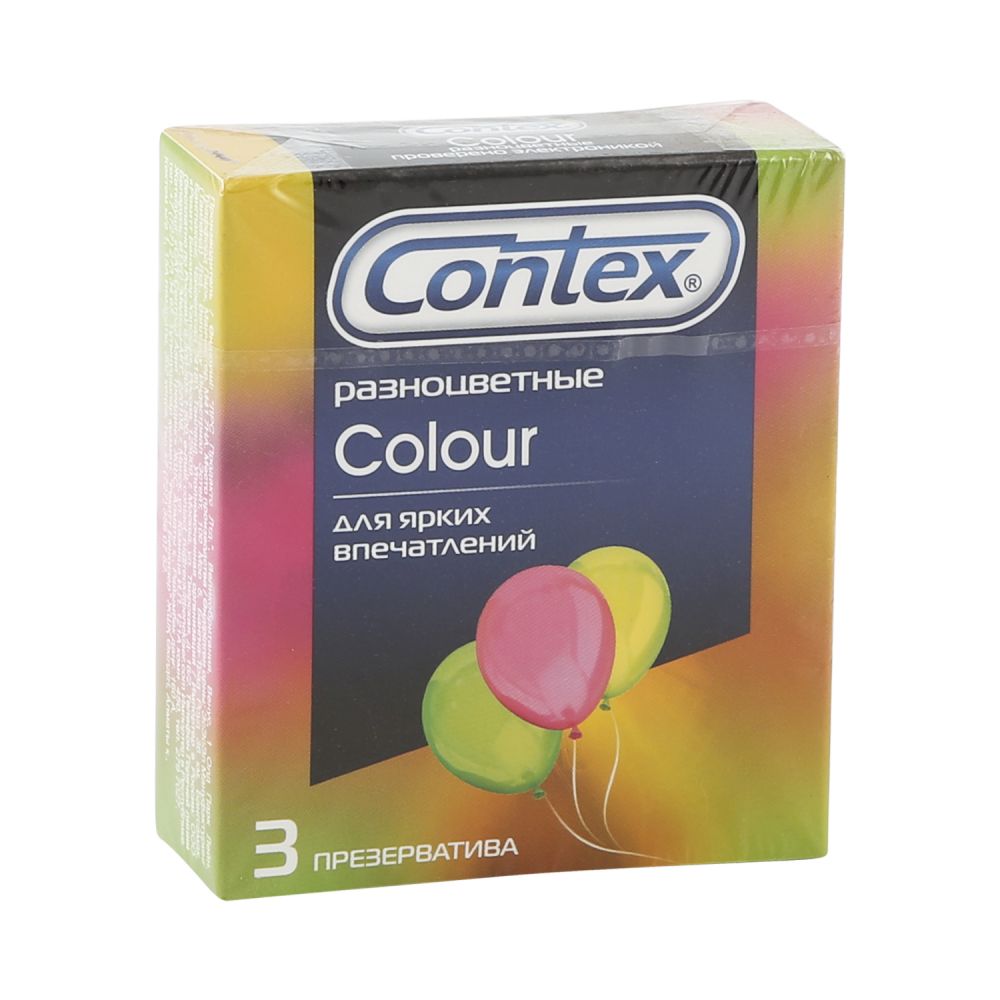 Контекс презервативы Колор №3