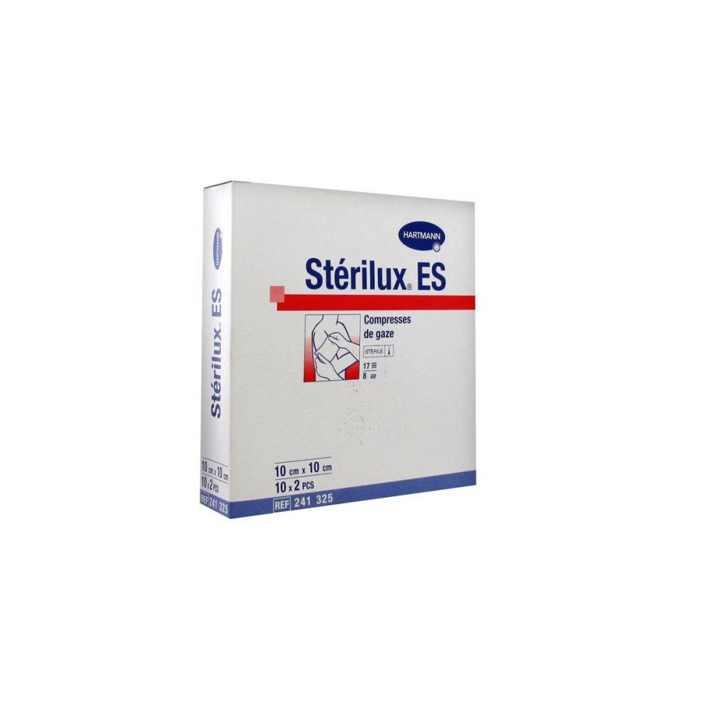 Стерилюкс ЕС салфетки стерильные 10х10см №20