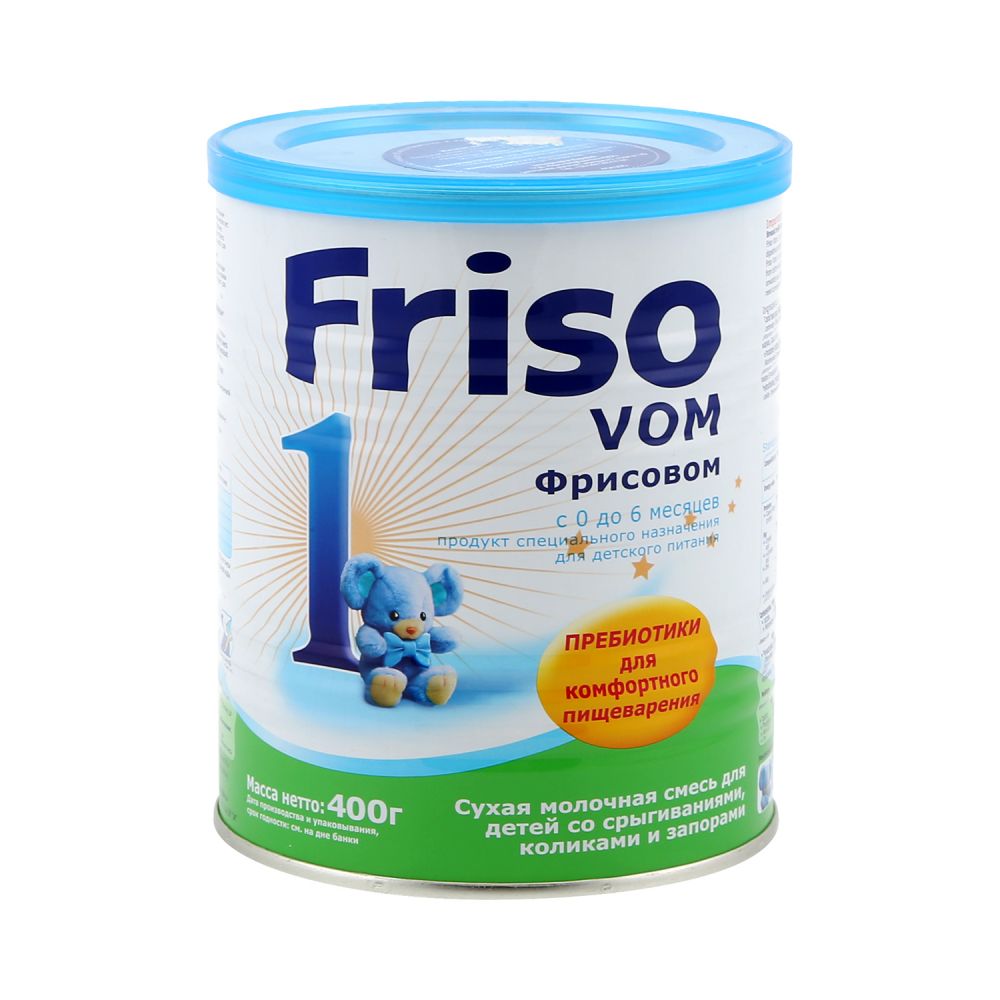 Фрисо смесь молочная Фрисoвом 1 пребиотики от 0 до 6мес. 400г