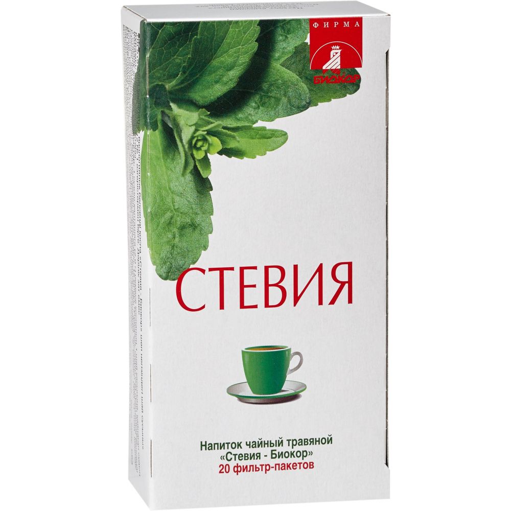 Биокор чайный напиток ф/п Стевия №20